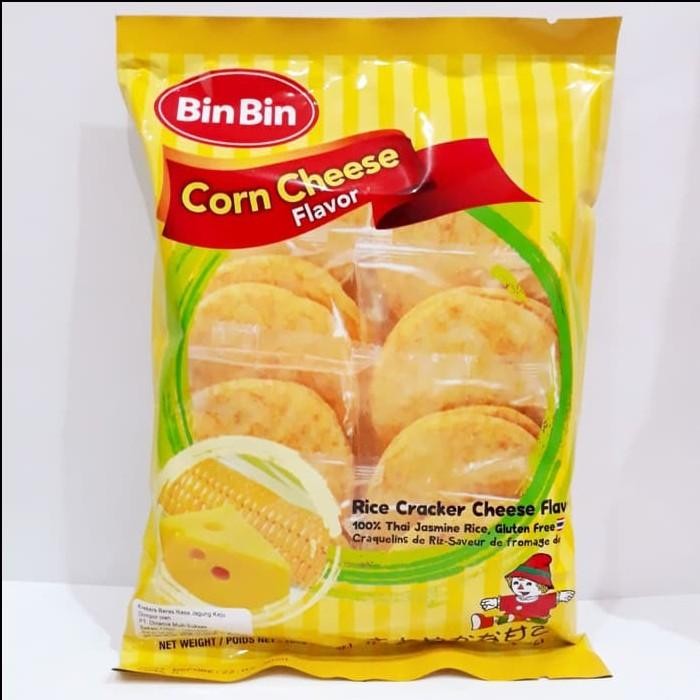 

(Expert) Bin Bin Rice Cracker Corn Cheese Flavour
