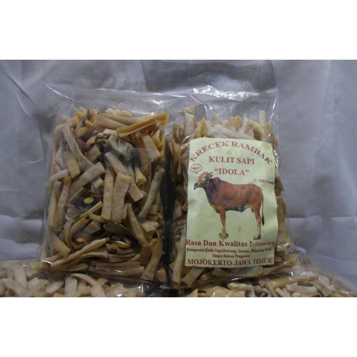 

(Expert) Kerupuk Rambak / Kerupuk Kulit Sapi " MENTAH " Kualitas Super 500 Gram