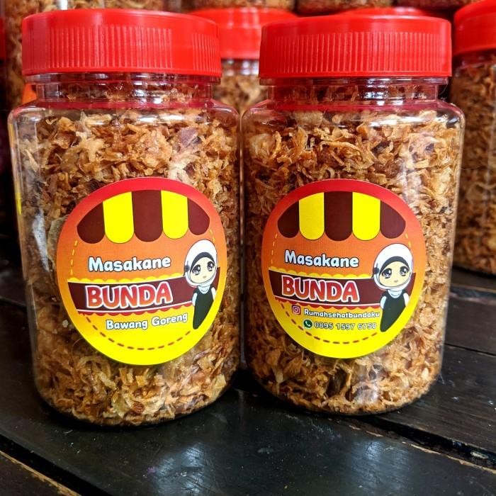 

(Expert) Bawang Goreng Premium Masakane Bunda / Brambang Goreng Enak Uk. Besar