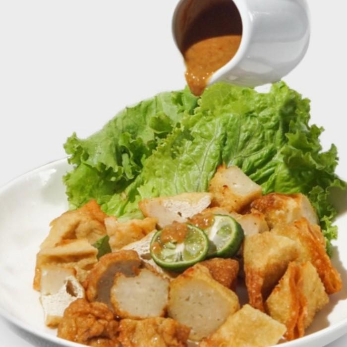 

(Expert) Low Cal Grilled Batagor (Mackerel) with Peanut Sauce. Healthy Diet