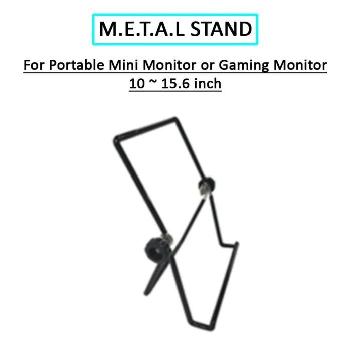 METAL STAND FOR PORTABLE MINI MONITOR OR GAMING MONITOR