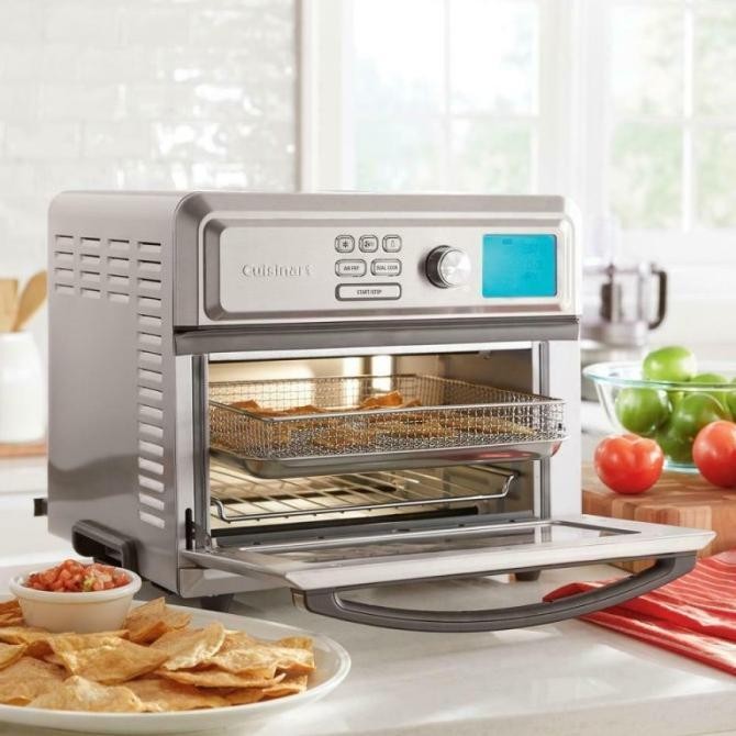 Langsung diproses Cuisinart Air Fryer Digital Toaster Oven 17 Liter TOA-65