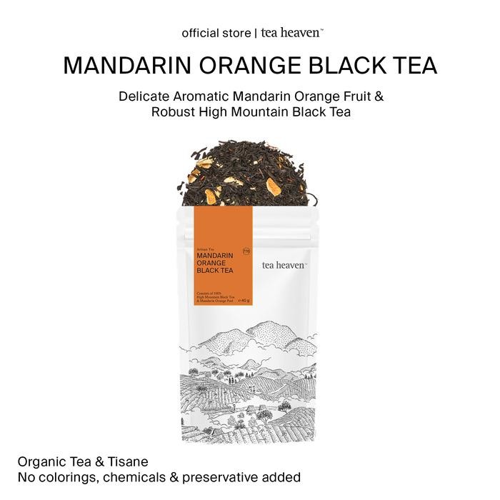 

Mandarin Orange Black Tea Premium Artisan Tea Blend Tea Heaven