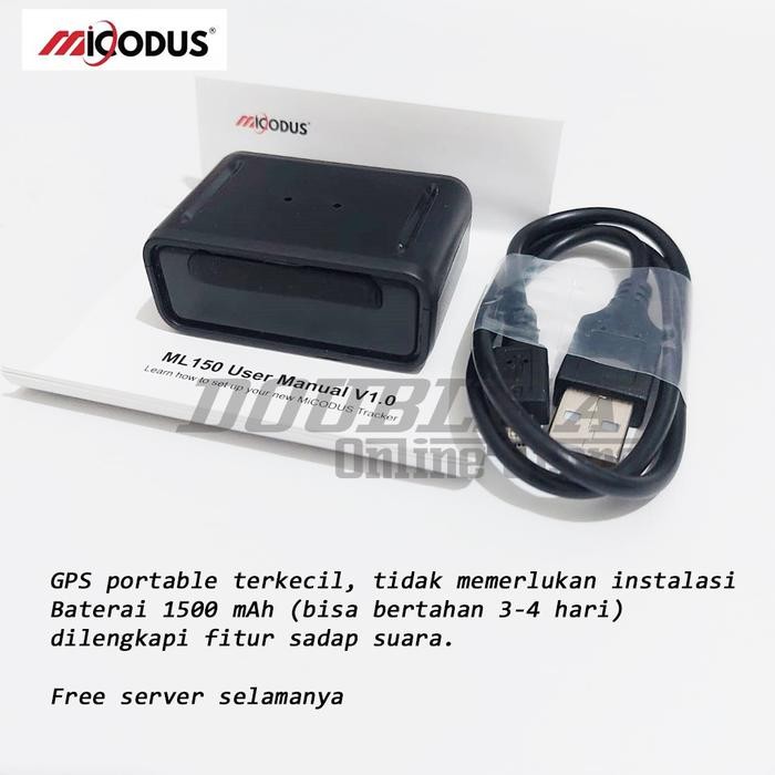 GPS PORTABLE TERKECIL ML150 - GRATIS APLIKASI