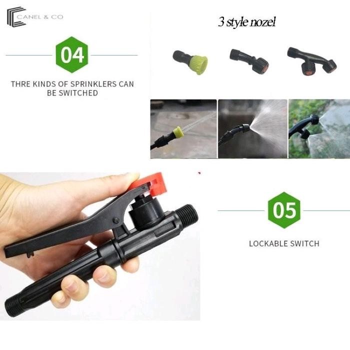 Promo Canel & Co Tangki Spray Manual 16 Liter Alat Semprot Hama Padi Biru Tanaman Sprayer Sale