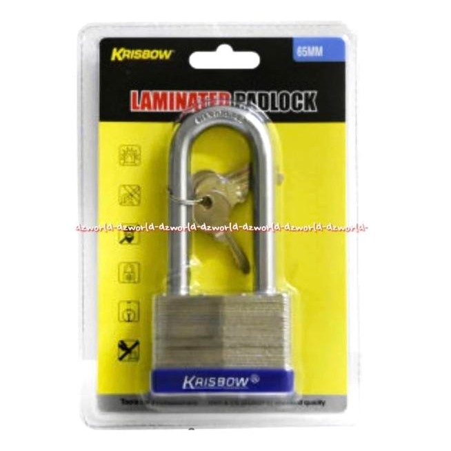 KRISBOW LAMINATED PADLOCK 65MM GEMBOK KUNCI PAGAR