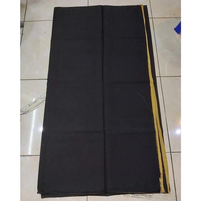 Terbaru JARIK HITAM POLOS SOLO KAIN BATIK LEMBARAN