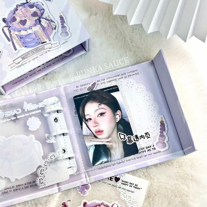 

3 Inch Photo Album 20Sleeve Album Storage Korean Kpop Photocard Album Mini Collection Book