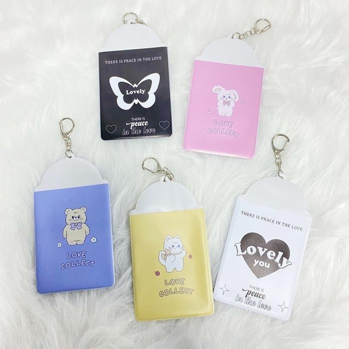 

Ins Harajuku Style Photocard Holder Bowknot Photo Sleeve Protector Card Sleeve Sweet Storage Book