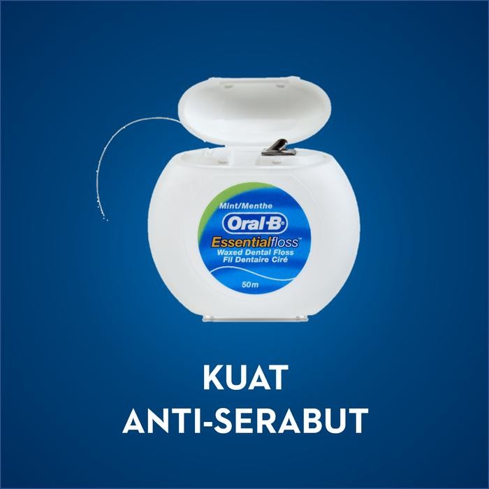 ORAL B BENANG GIGI ESSENTIAL FLOSS 50 M. Oral-B OralB