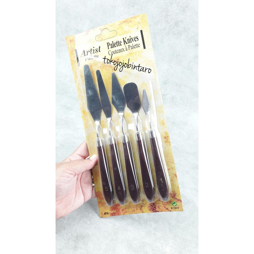 

Promo Pisau Palette / Pisau Palet Primeart Isi 5 Piece / Pisau Palet 168519 Terlaris