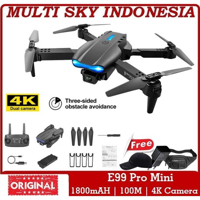 [Expret] Drone E99 Pro Mini Foldable 4K Camera Drone / E88 / Pro / E58 E68