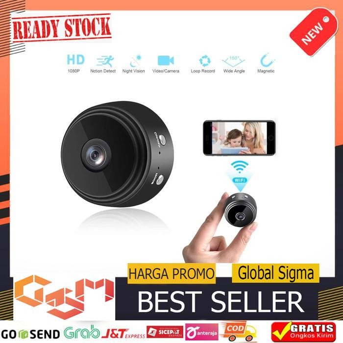 [Expret] CCTV Wireless Wifi Spy IP Cam A9 Magnet Camera Kamera Mini Full HD
