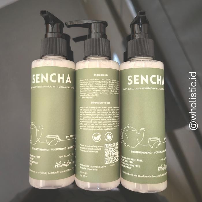 Sencha Shampoo SLS Paraben FREE by Wholistic