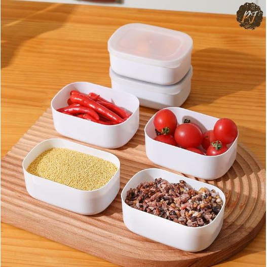 Wadah Penyimpanan Kotak Nasi Makanan Bekal Kecil Mini Kulkas / Rice Food Lunch Box Mini