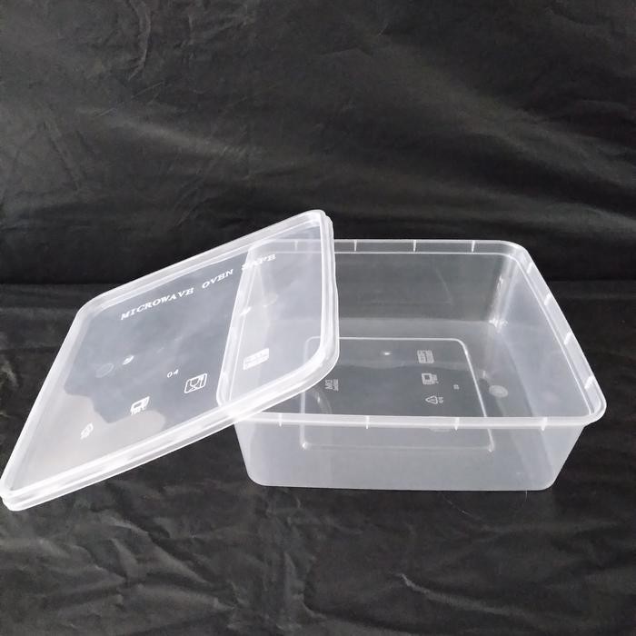 Thinwall kotak SQ 1000 mL/food container/microwave oven safe