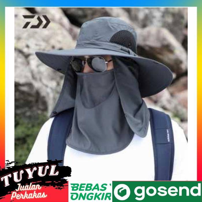 TOPI MANCING TOPI UV MATAHARI TOPI OUTDOOR TOPI JEPANG TOPI ANTI PANAS ORIGINAL QUALITY