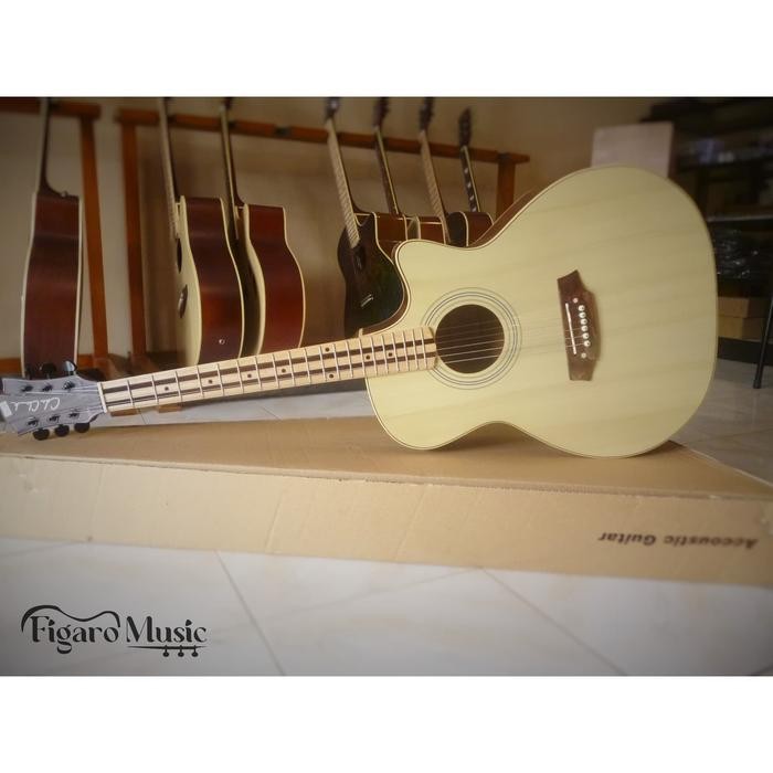 Kesuor- Gitar Akustik ColeClark Natural - Jumbo