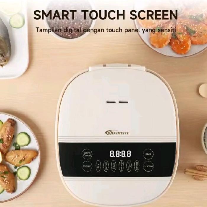 BestSeller MAIMEITTE Rice cooker 3L multifungsi Low carbon low sugar ceramic teflon free 400 low