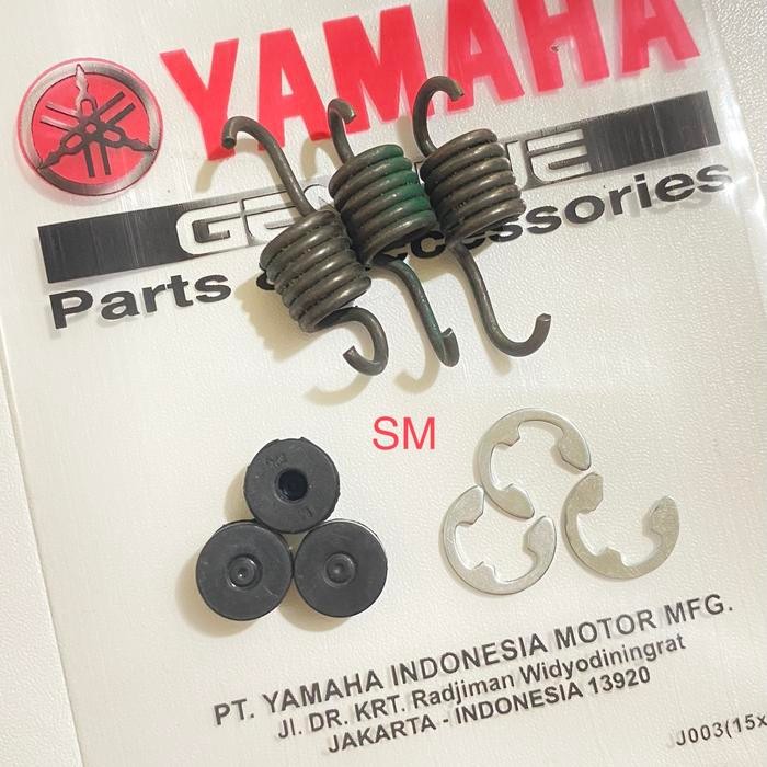 Per Kampas Ganda Plus Karet Dumper / Karet Ganda & Snapring Nmax Aerox