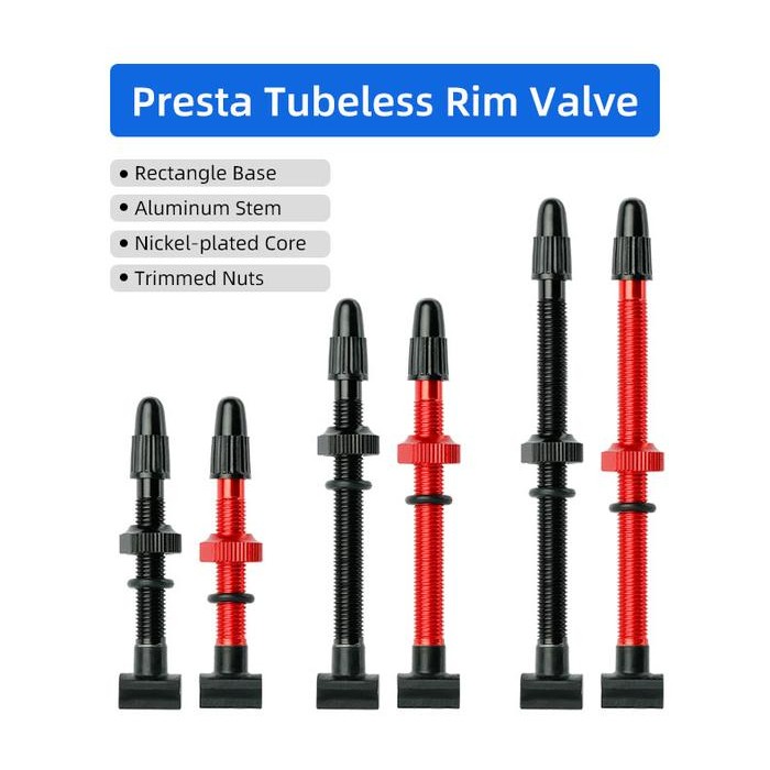 Pentil Valve Tubeless Ban Sepeda Presta Pentil Sepeda Tubeless