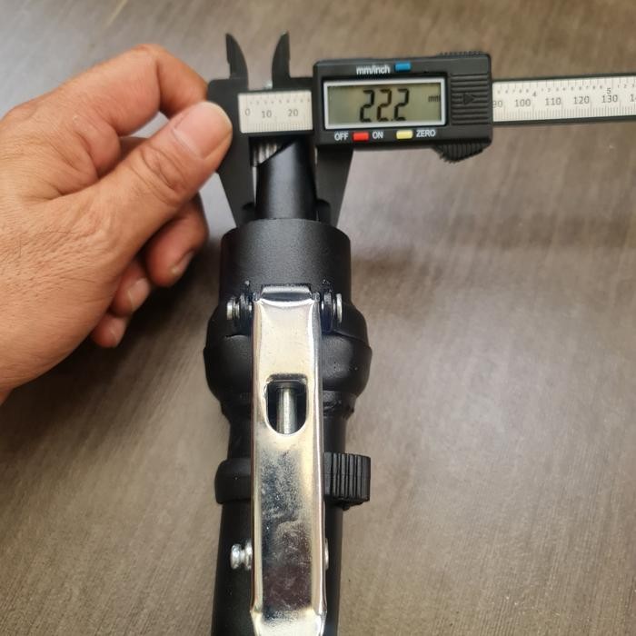 Tiang Stem Sepeda Lipat 22.2 Taya Handlepost Alloy Telescopic Seli Pac