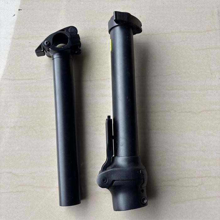 Set Stem Handlepost Alloy Oversize Telescopic Teleskopik Sepeda Lipat Ban 16 20