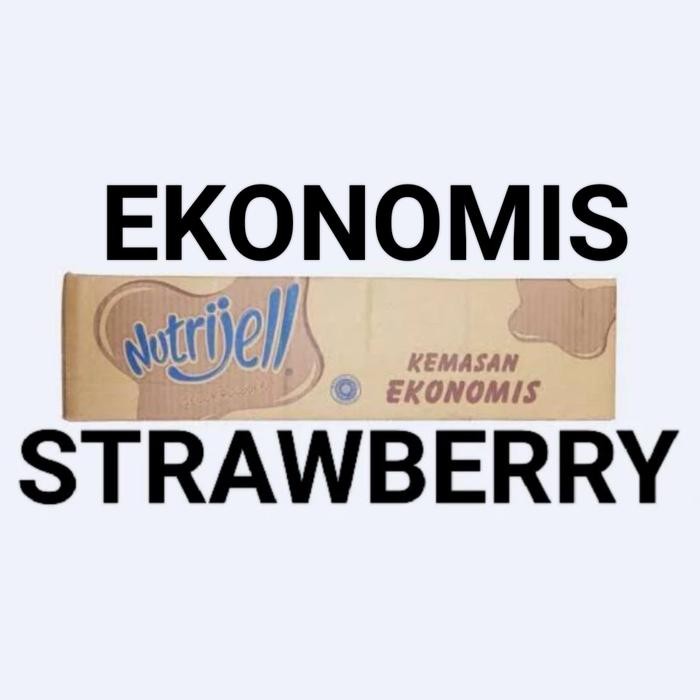 

Nutrijell Ekonomis Strawberry Per Dus Isi 12Pack x 12 sachet x 10Gr