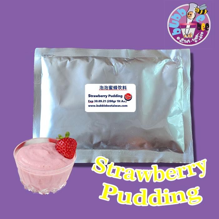 

Pudding strawberry silky powder