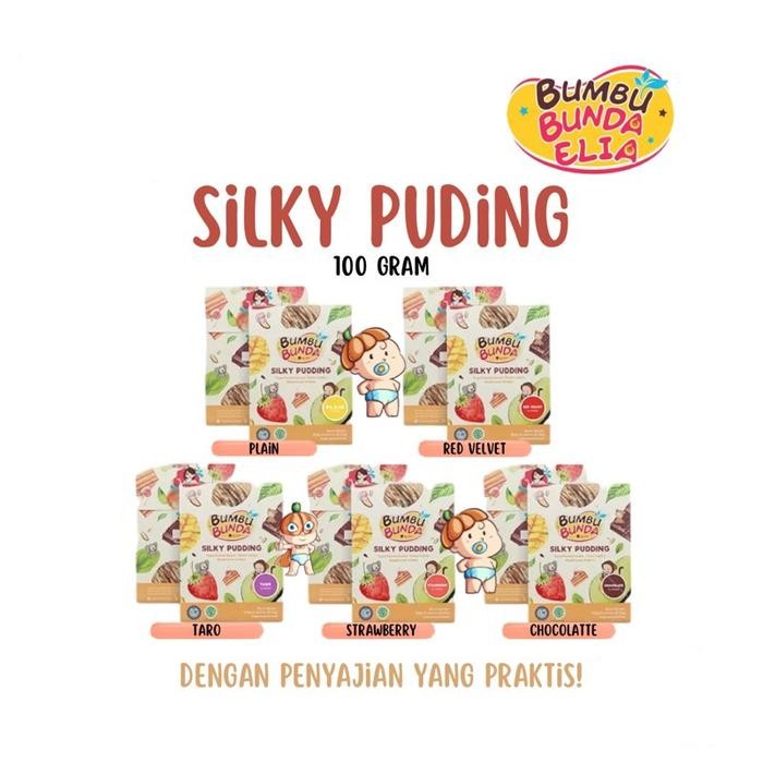 

Bumbu Bunda Silky Pudding 100gr - Makanan Puding Anak