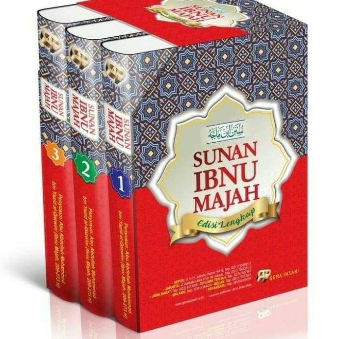 

1 Set Sunan Ibnu Majah - Edisi Lengkap (3Jilid) !!