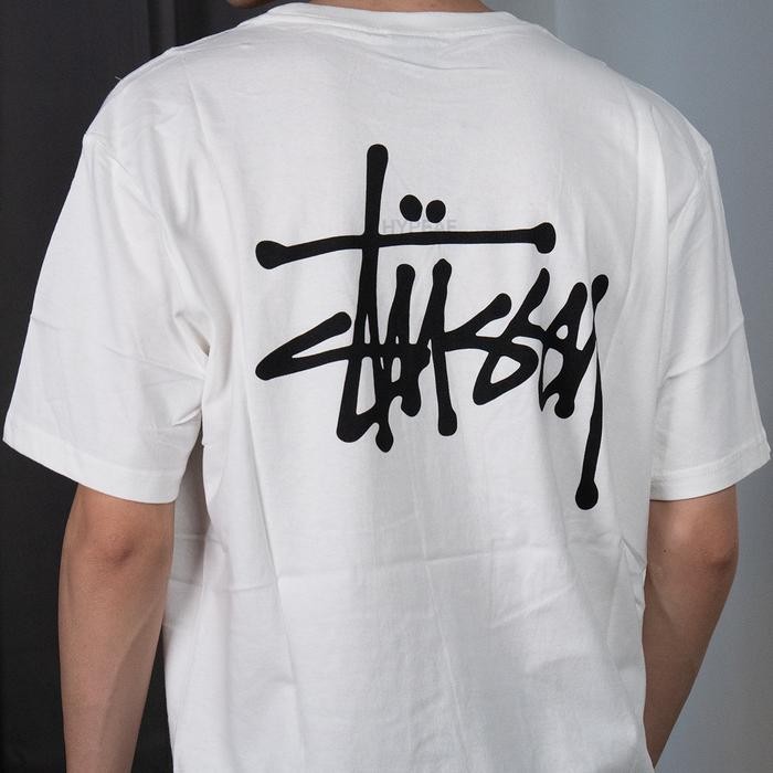 STUSSY Basic Stussy Short Sleeve Cotton Tee [100% Authentic]