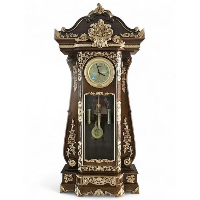 Lemari Jam Bagong Lonceng / Lemari Jam Lonceng / Jam Lemari Lonceng Kayu Jati Tua Asli