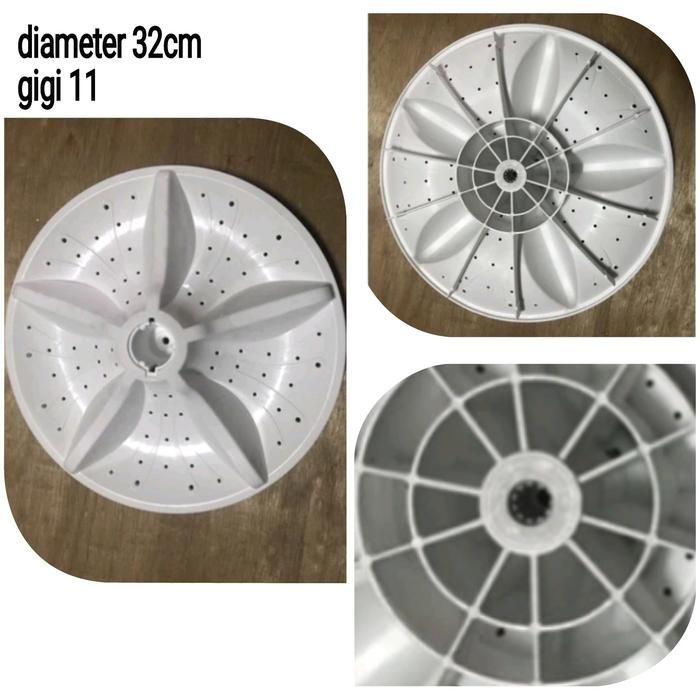 Pulsator Subtitusi Untuk Mesin Cuci Aqua Aqw-89Xtf-H Aqw 89Xtf H Aqw89Xtf H