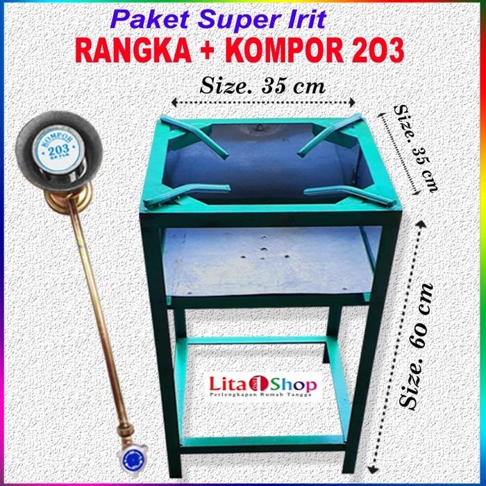 Rangka Kompor Semawar+Kompor Semawar 203