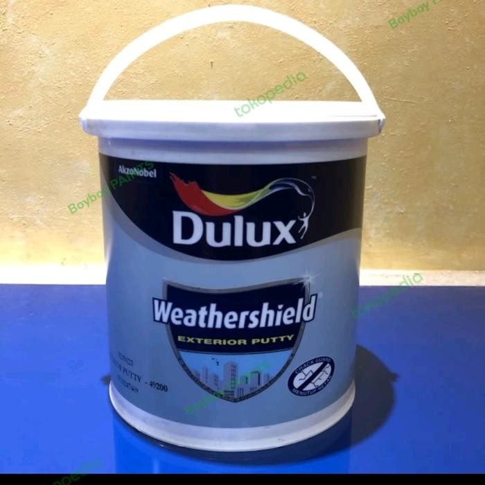 Dulux Weathershield Putty / Plamur Plamir Dulux Exterior 3,5 Kg #Gratisongkir
