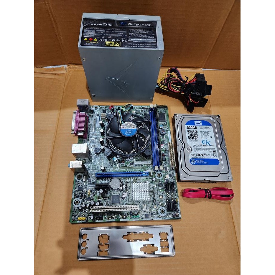 Jual SEPAKET PC TANPA CASING GEN2 (SANDY BRIDGE). (VARIASI) MOBO H61 - PROC CORE I3/I5/I7 RAM 8GB -