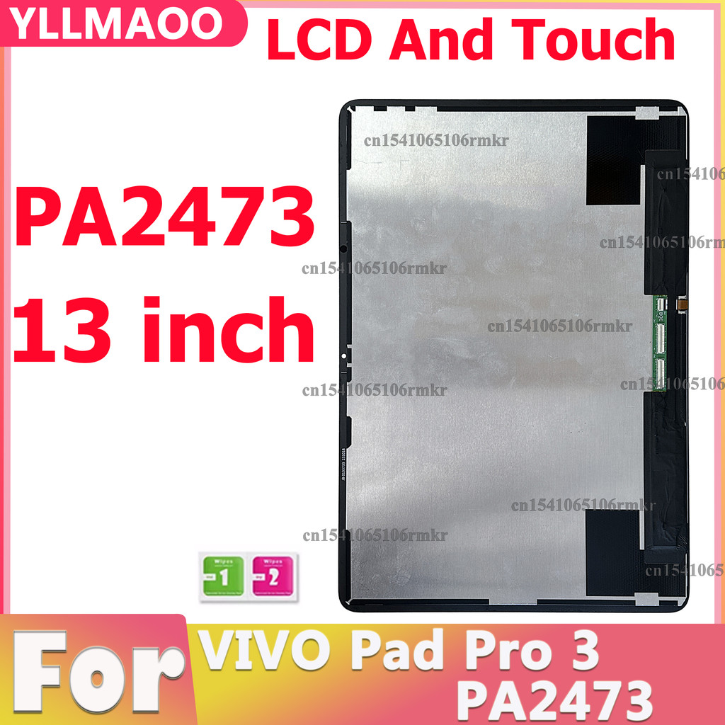 13" LCD For VIVO Pad3 Pro PA 2473 Tablet Display Panel For VIVO Pad 3 Pro PA2473 Screen Touch