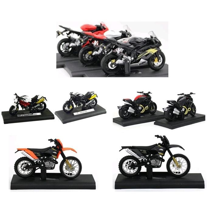 Bebas Ongkir Diecast Motor Balap Gp / Diecast Motor Balap Sport / Diecast Motor Gp Mainan Miniatur