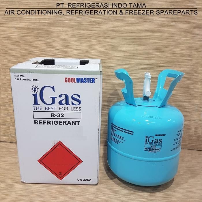 Jual iGas R32 3 KG - Refrigerant R32 / R 32 - 3kg