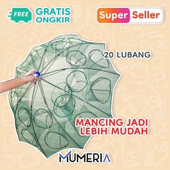 [COD] Perangkap Bubu Payung Lubang Alat Jaring Pancing Jala Ikan Udang Lele