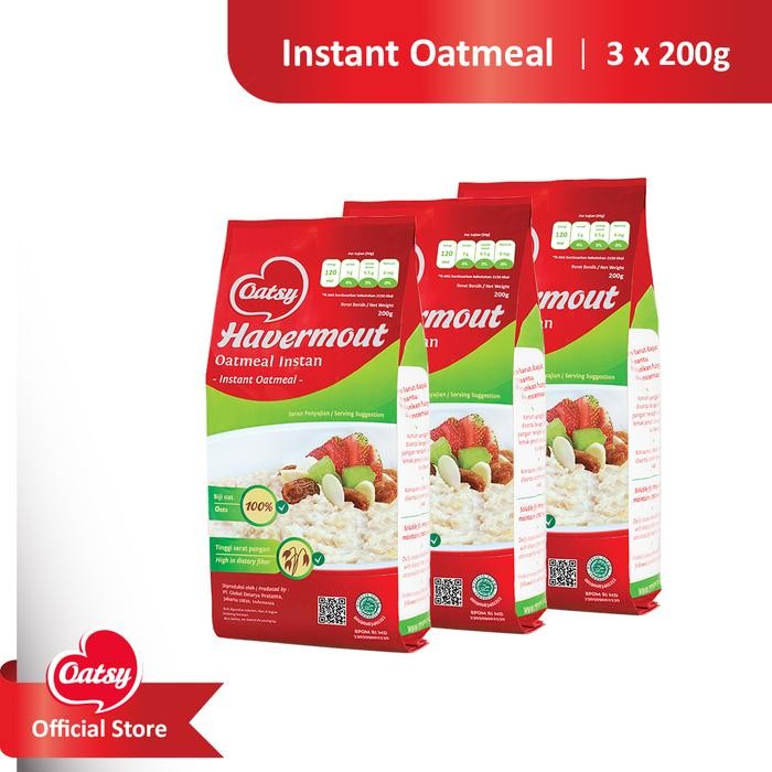 

OATSY Instant Oatmeal 200g - (Triple Pack)
