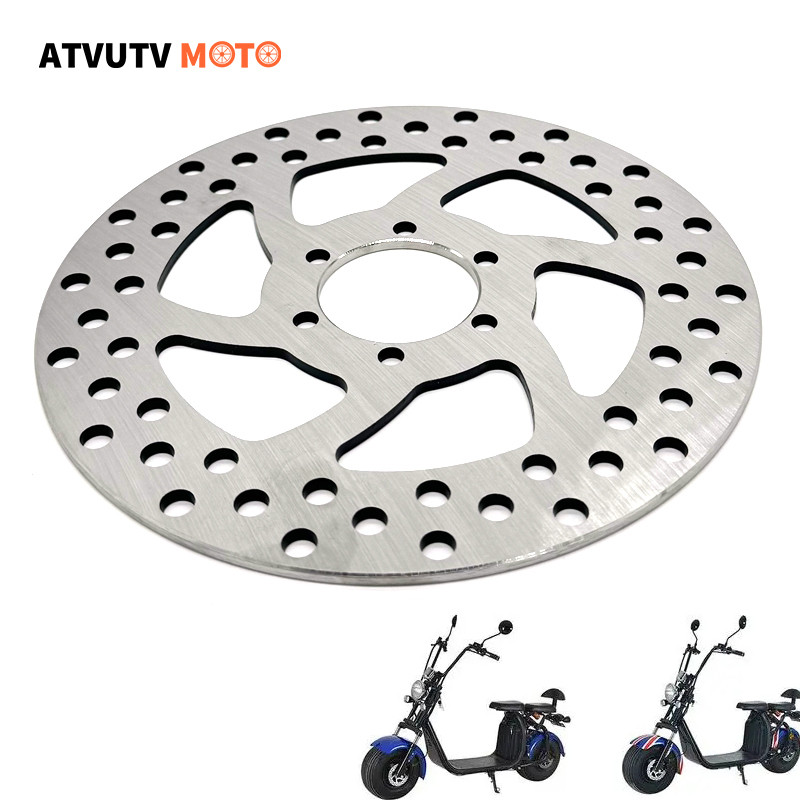 1pcs 2pcs Motorcycle Front Rear Disc Brake Disc Plate For Citycoco Electric Scooter Harley Electric