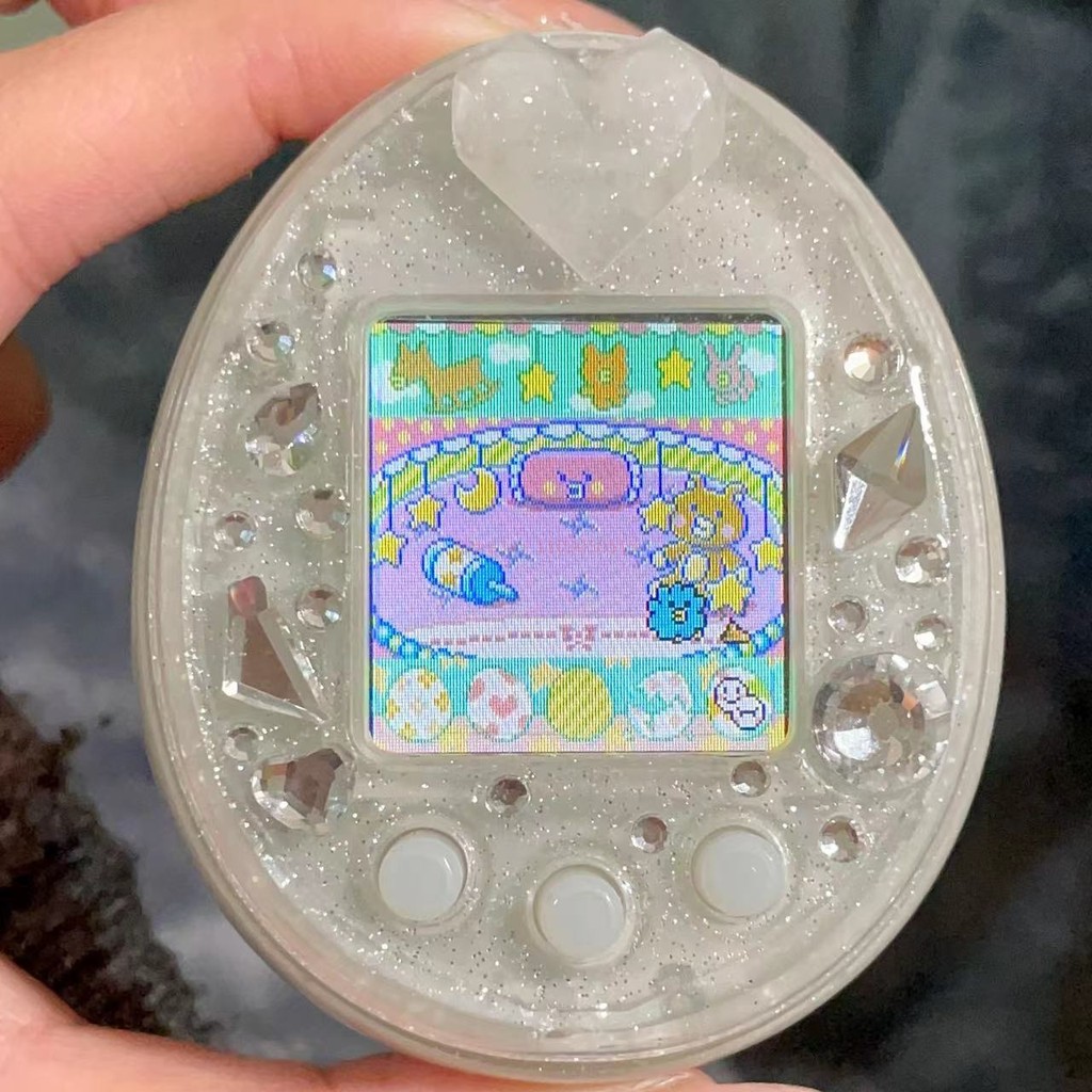 Tamagotchi Uni White heart Replacement Panel Printed Panel 4u/4u+/ps Cute Girl Style Gift Essential