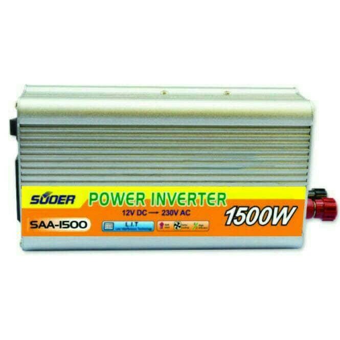 Power Inverter 1500W / SUOER 1500W / 1500 Watt
