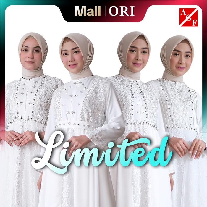 [ Limited ] Gamis Abaya Baju Lebaran 2025 Terbaru Kekinian Simple dan Elegan
