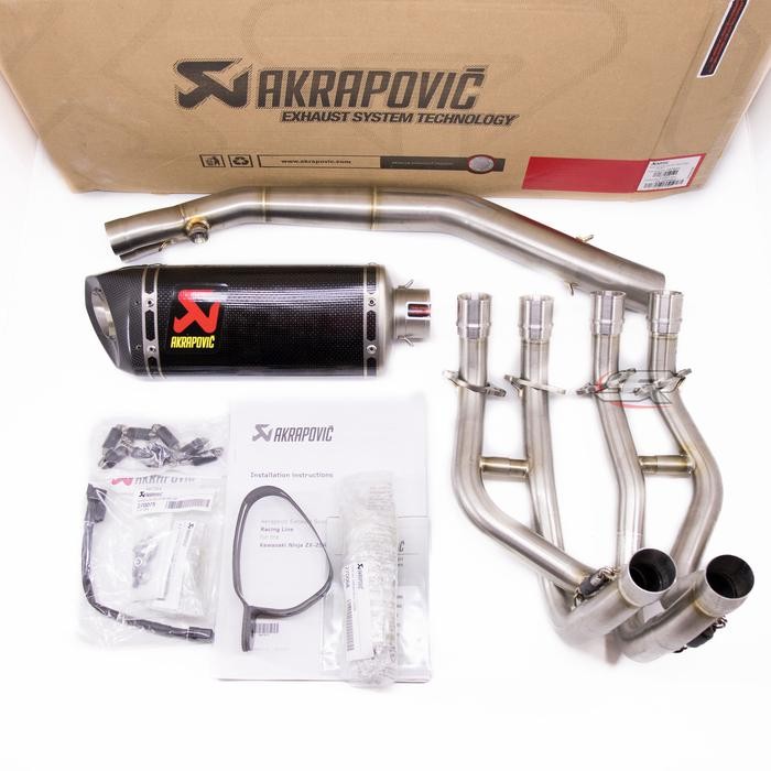 Knalpot Kawasaki Zx25R Akrapovic Fullsystem