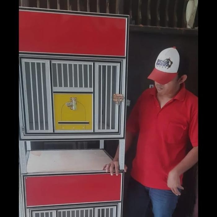 KANDANG MERPATI / MACAN BONGKAR PASANG RANGKA GALVALUM LIS ALMUNIUM