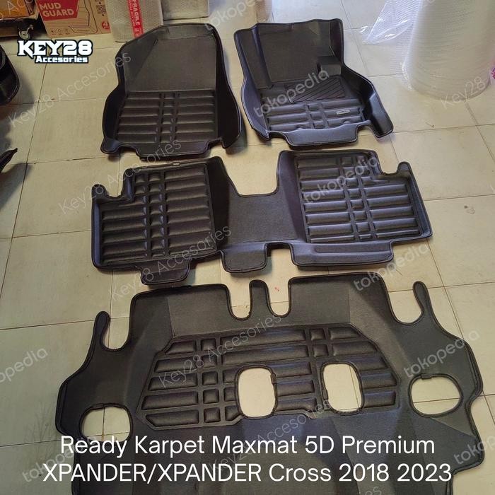 Karpet Maxmat 5D premium Xpander Xpander Cross 2018 2023 3Baris