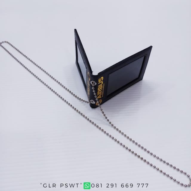 

Tempat Id Card Magnet Airbus + Kalung Rantai